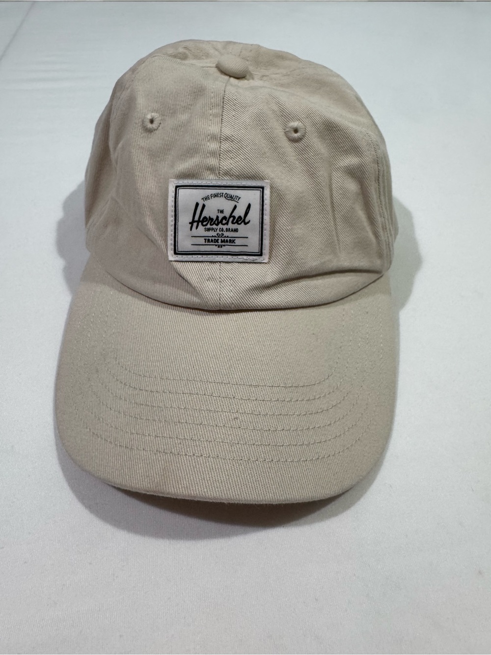 Herschel Supply Co Sylas Classic Cap Beige Khaki Adjustable Dad Hat One Size